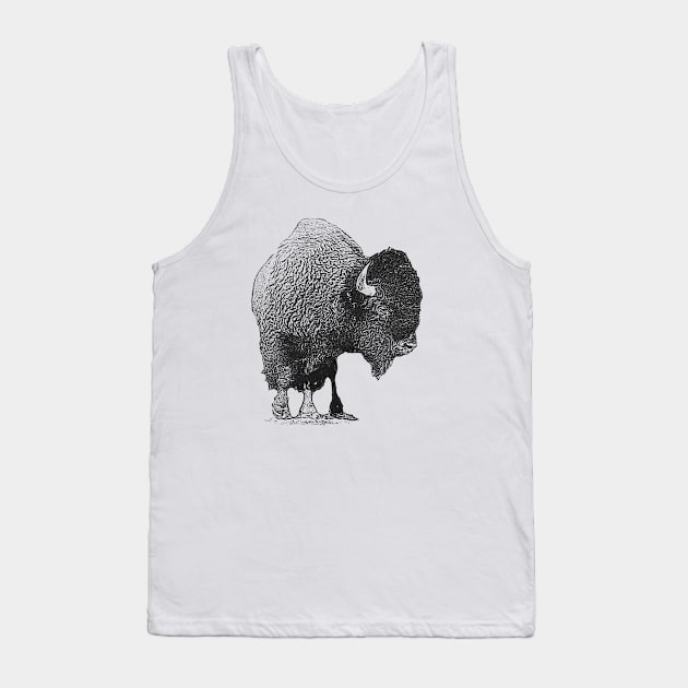 Bison Tank Top by Guardi